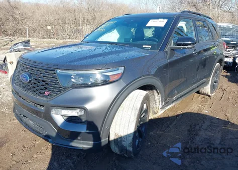 2020 Ford Explorer St z USA, uszkodzony, nr VIN 1FM5K8GCXLGB49750